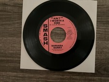 Barbara Banks. Ain’t I Worth A Dime.  NM.  Northern Soul.  Promo