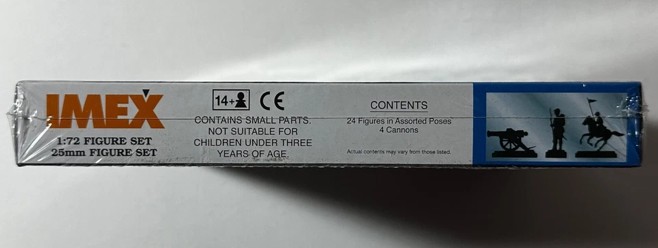 Nuevo SELLADO IMEX Nº Juego de Artillería Británica Guerra Revolucionaria Escala 555 1/72 Foto 3 de 4