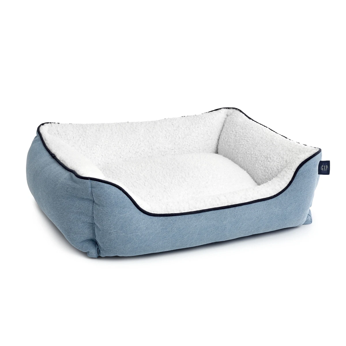 Large cuddler top dog bed