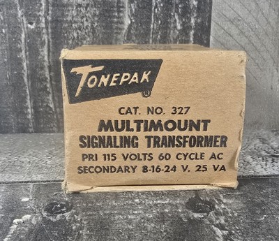 Tonepak Multimount Signaling Transformer Cat No 327   Open Box, New Condition!