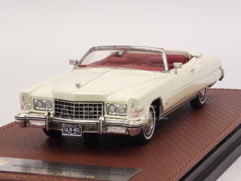 Cadillac Eldorado ConGrünible open 1973 Weiß 1 43 GLM GLM121401 Cadillac Eldorado ConGrünible open 1973 Weiß 1 43 GLM GLM121401