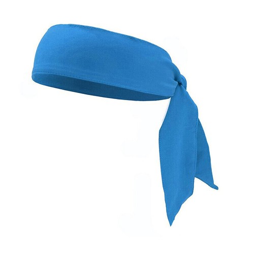 Pure Color Hair Back Band Sports Headband Men Women Bandana Wrap Sweatband New - Picture 7 of 35