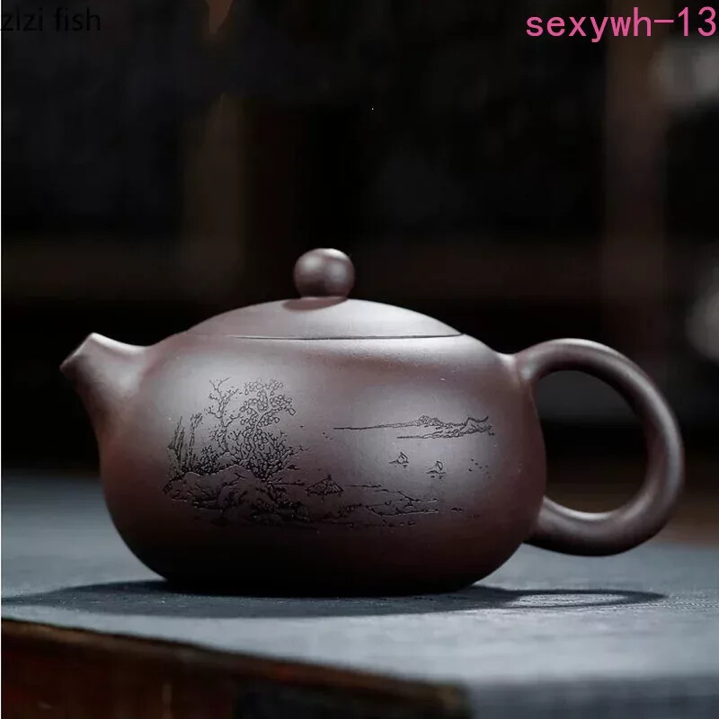 420ml Yixing Purple Clay Tea Kettle Tea Maker Table Tea Making Tool Teaware