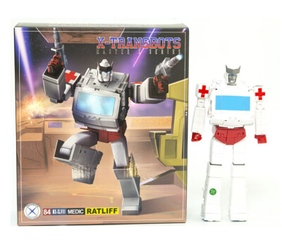 X-Transbots MX48 MX-48 Ratliff Ratchet Metallic Action Figure toy
