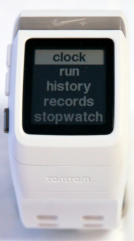 Nike+ Plus Sensor de Pé Pod GPS Relógio Esportivo BRANCO/Prata TomTom Fitness Runner -C - Imagem 3 de 4