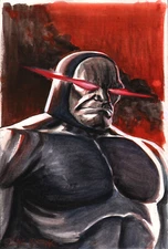 DARKSEID Original Comic Art  - Craig Cermak - Justice League DC New Gods