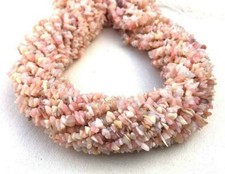 Awesome Quality Natural Pink Peruvian Opal Smooth Uncut Pink Chips Wholesale
