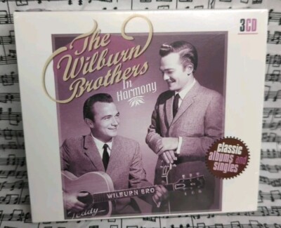In Harmony by The Wilburn Brothers 3 CD Set 2010 Golden Stars Netherlands New!