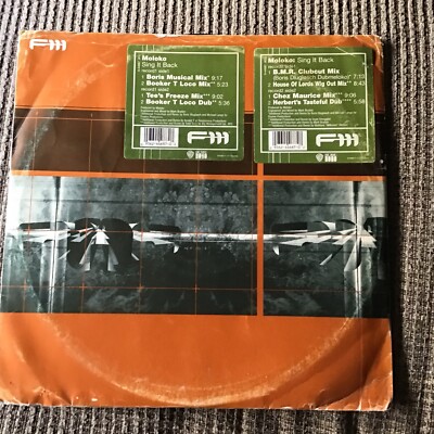 MOLOKO SING IT BACK 1998 2-LP REMIX SET F111/WARNER BROS PRINT VINTAGE VINYL