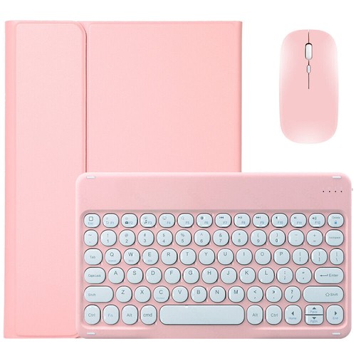 Bluetooth Keyboard Case Mouse For iPad 11th/10/9/8/7/6 Gen Air 6 5 4 Pro 11 10.5 - Picture 22 of 37