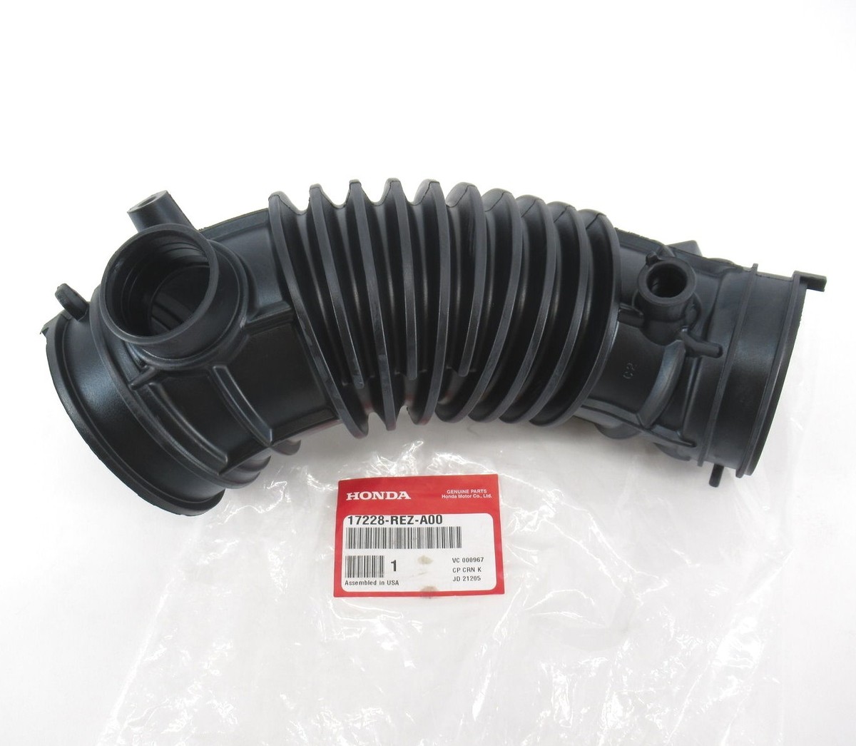 Genuine OEM Honda 17228-REZ-A00 Air Intake Hose Duct 2010