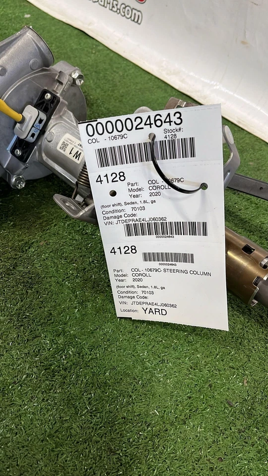 ✅ 2024 TOYOTA COROLLA STEERING COLUMN OEM - Image 2 of 3