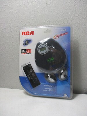 RCA RP2445 Personal CD Player Tape Adapter Car Kit, cdr/rw, Xphones NEW vintage