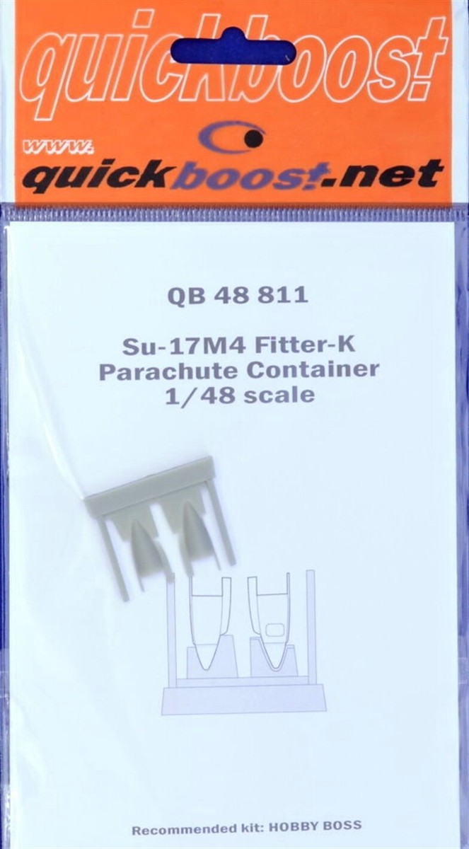Quickboost 1/48 Su-17/22M3/M4 Fitter-K parachute container for Hobby Boss 48811 Quickboost 1/48 Su-17/22M3/M4 Fitter-K parachute container for Hobby Boss 48811
