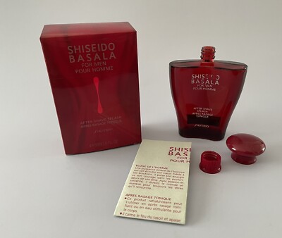 SHISEIDO Basala After Shave SAMMELFLAKON LEER (aus 1993)  ohne Inhalt REFILL