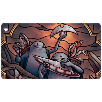 UP - March of The Machine: The Aftermath White Stitched Playmat v3 for Magic: Th