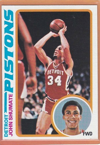 John Shumate #46 1978 Topps card