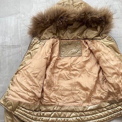 Strap Jacket LGB If Six Was Nine Style Faux Fur Zip Hood Strap Jacket LGB If Six Was Nine Style Faux Fur Zip Hood