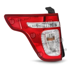 LED Tail Light For 2011-2015 Ford Explorer Red Clear With Bulbs Left Driver Side