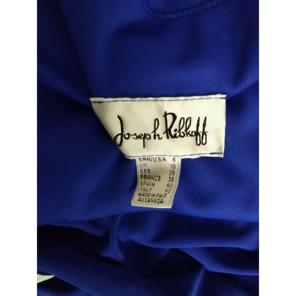 Joseph Ribkoff Womens' 8 Royal blue dress sleeveless eBay