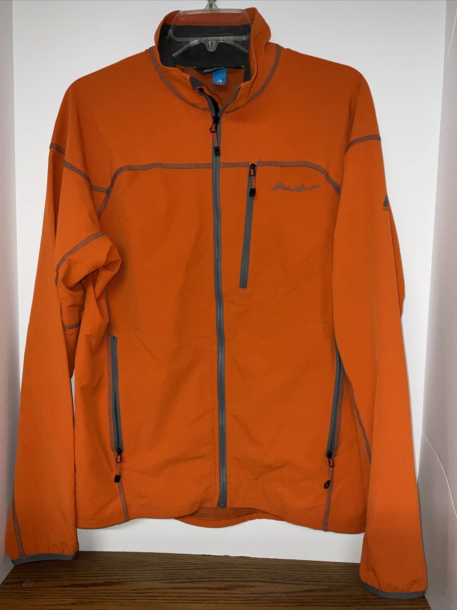 FIRST ASCENT Whittaker Mountaineering Men's Small Jacket Eddie Bauer Orange