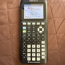 Texas Instruments TI-84 Plus CE Graphing Calculator - Black