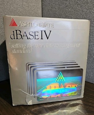 Ashton-Tate dBase IV 3.5 IBM PC Version: 1.0 Upgrade Format 5.25 