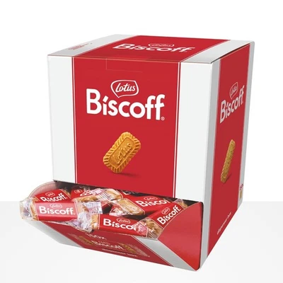 Lotus Biscoff Gebäck 150 Stk, Karamellkekse Karamellgebäck im Spender
