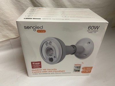 Sengled Snap 60W Outdoor HD Security Camera w/ LED Floodlight Person Detection