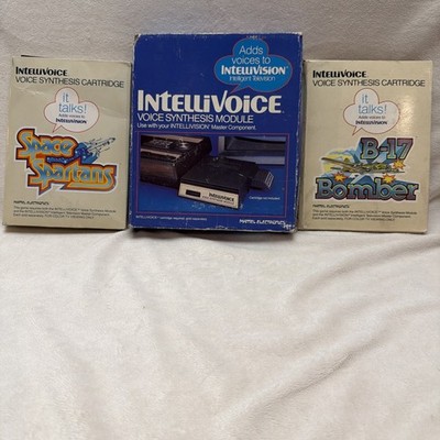 Vintage Mattel InteliVoice for the Intellivision gaming system +2 Games