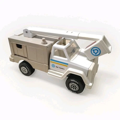 1978 Tonka Truck Bell System Utility Bucket Truck Made In USA Toy