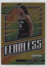 2023 Panini Prizm WNBA Fearless Gold Prizm 2/10 Jonquel Jones #14 0u2j