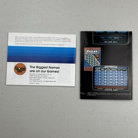 Wheel of Fortune: Family Edition Nintendo NES W/ Poster, Inserts, Manual, Case