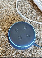 Amazon Echo Dot 3rd Gen Smart Speaker with Alexa Voice Control Charcoal