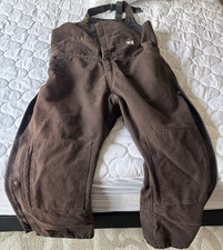 Carhartt Women  s Brown Cotton Canvas Work Bib Overalls WR027 DKB