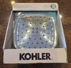 KOHLER Fordra R27513-G-CP Fixed Shower Head 3-Spray Pattern in Polished Chrome