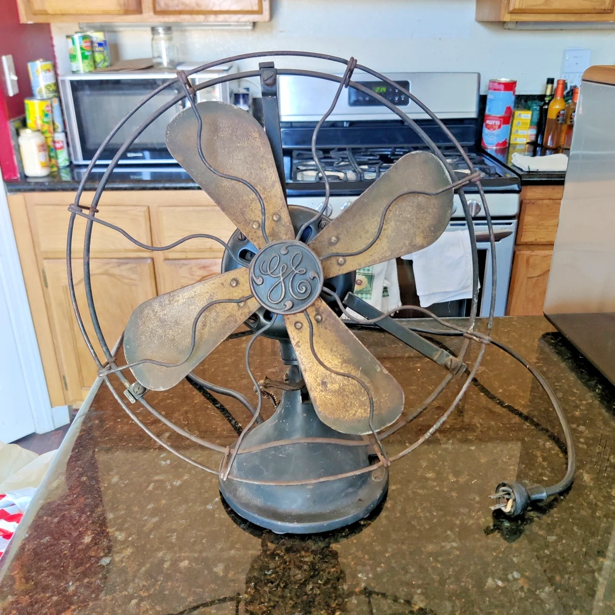 古董风扇| eBay