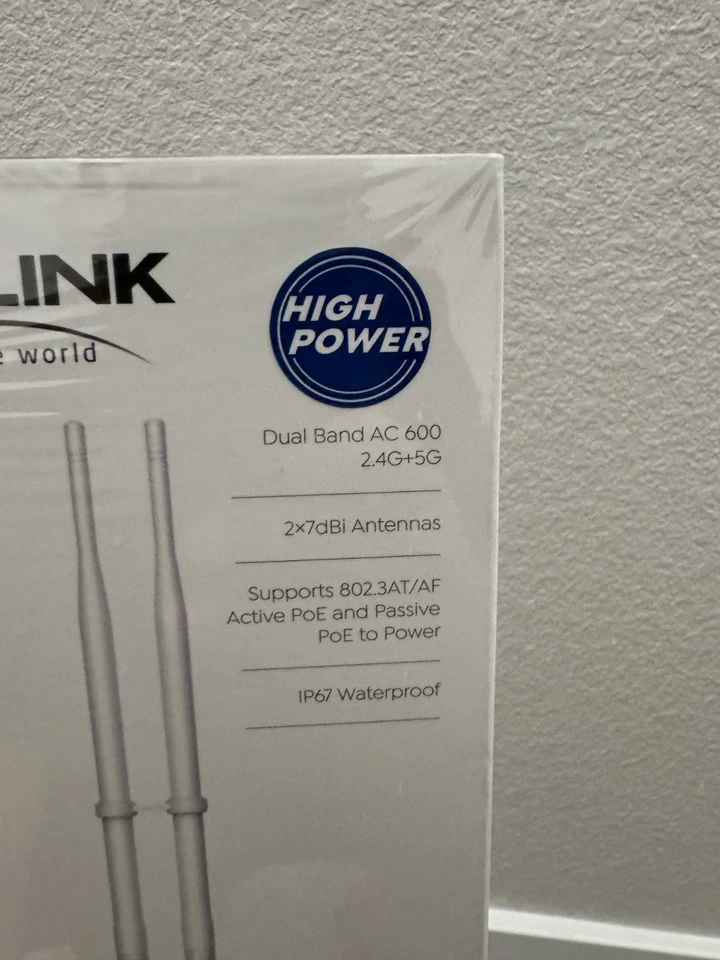 NEW Wavlink AC600 WIFI Repeater Extender Booster High Power Outdoor AP 2.4G 5G - Image 3 of 4