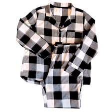 Stars Above 100 Cotton Soft Flannel 2 Piece Pajamas L/S Shirt  Pants Medium