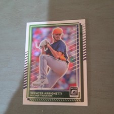 2025 Donruss - Spencer Arrighetti - optic  rated prospect # 47 astros