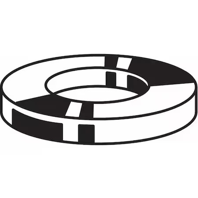 #ad Flat Washer Fits Bolt Size 1 2 In Steel Zinc Finish 50 Pk U38205.050.0001 $4.89