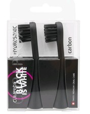 Curaprox Hydrosonic Bürstenköpfe ● Black is White Carbon Duo ● 2er Pack ● NEU