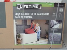 Kissenbox Lifetime Harmony 440 Liter Gartentruhe Spielzeugtruhe Terassentruhe