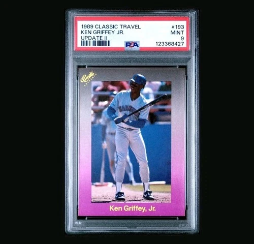 Ken Griffey Jr. Rookie Card 1989 Classic Travel #193 PSA 9