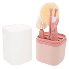 1 Set Baby Bottle Brush - Travel Bottle Cleaner Kit - Silicone Nylon Brush -