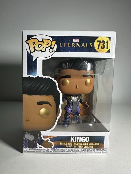 Funko Pop! Movies: Eternos - Kingo Figura de Vinilo