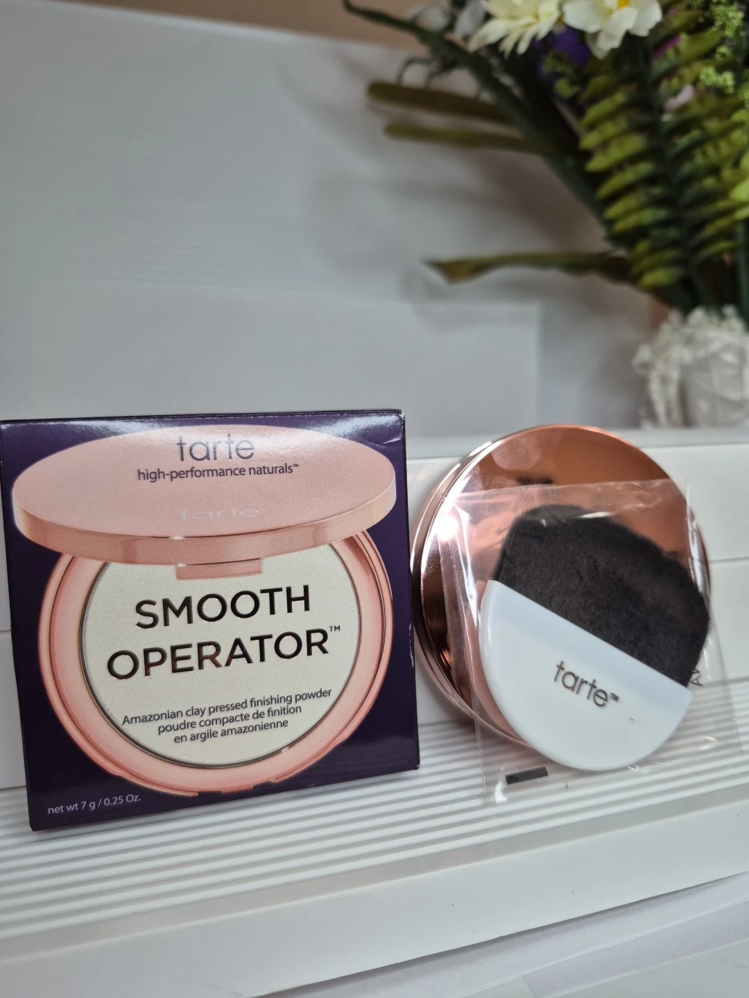 Tarte Smooth Operator Amazonian Clay "Translucent" Pressed Powder Full Size New