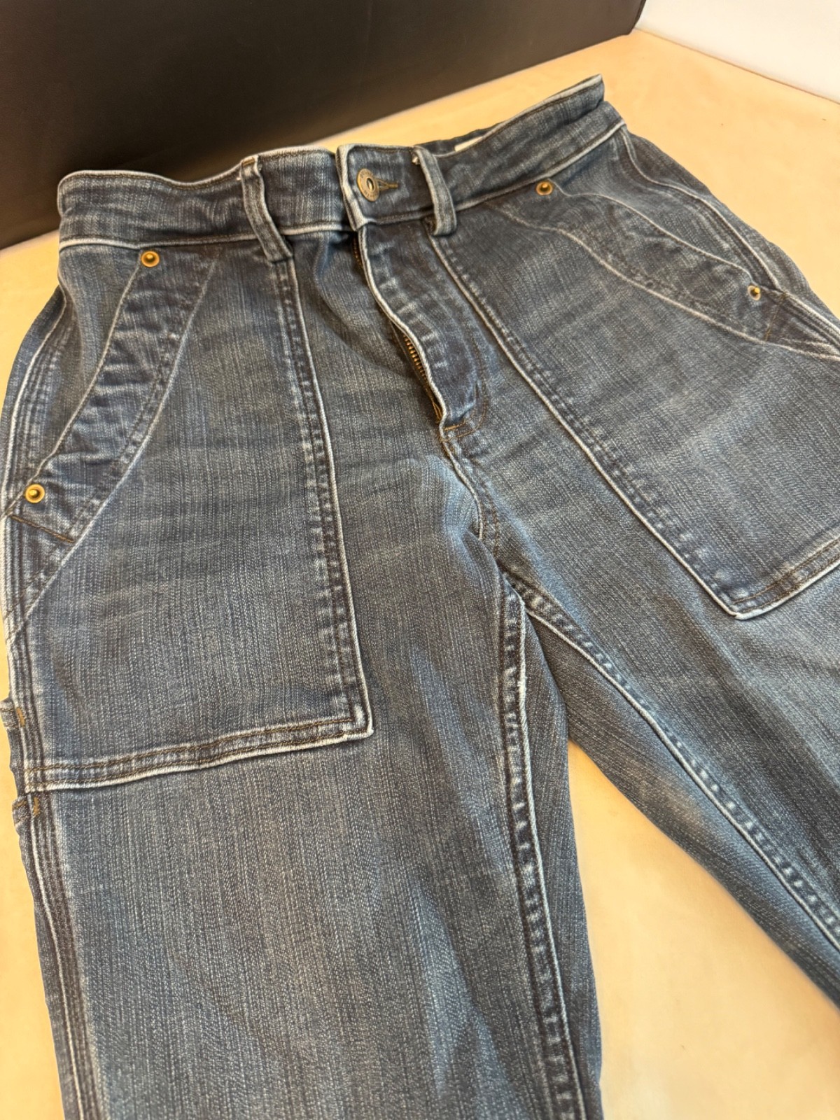 Duluth Trading Co Womens Jeans Size 6 Regular Workwear Denim Pants