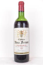 pomerol château vieux ferrand (n1) rouge 1981 - bordeaux