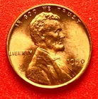 1950-P Lincoln Wheat Cent Penny GEM RED BU From an Original Bank Roll